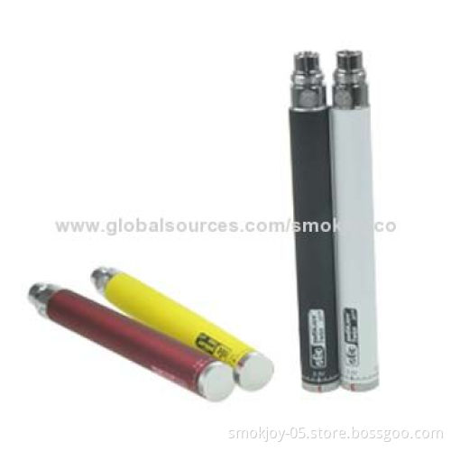 Wholesale Variable Voltage eGo Twist E Cigarette Batteries with 650/900/1,100/1,300mAh Capacity